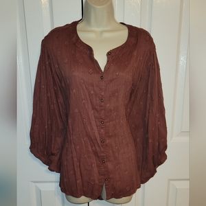 758 a.n.a. brand blouse